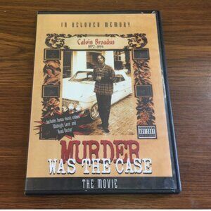 Murder Was the Case (DVD Full Screen) Snoop Doggy Dogg Directed by Dr. Dre